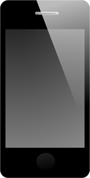 Black iPhone mobile friendly
